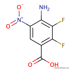 4-氨基-2,3-二氟-5-硝基苯甲酸